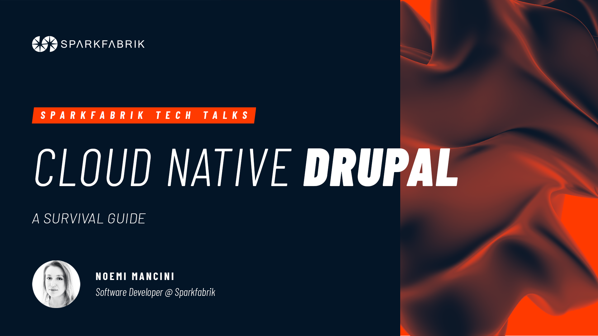Cover video tech talk Cloud Native Drupal
